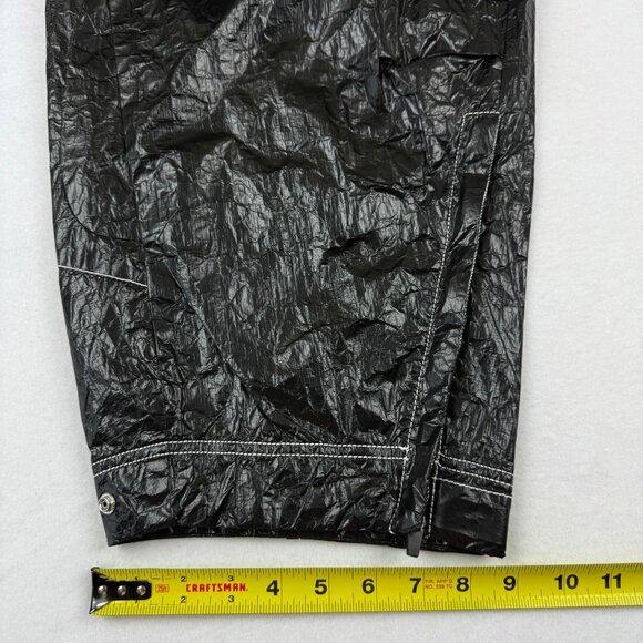 FP Movement Women Rough Rider Rich Black Elastic Parachute Tyvek Pants Sz S NWOT - Picture 11 of 13